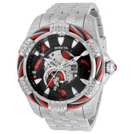 Invicta Men's Automatic Watch - Bolt King Snake Silver Steel Bracelet | 32317 ,