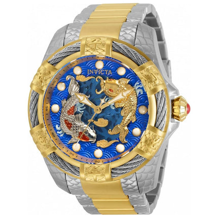 Invicta Men's Automatic Watch - Bolt Koi Fish Two Tone Steel Bracelet | 32346 ,