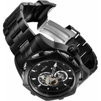 Invicta Men's Automatic Watch - Bolt Open Heart Dial Black Steel Bracelet | 37688 ,