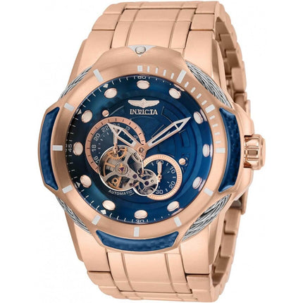 Invicta Men's Automatic Watch - Bolt Open Heart Dial Rose Gold Bracelet | 31948 ,