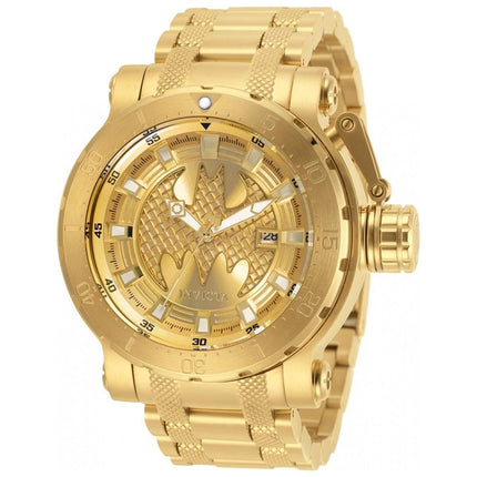 Invicta Men's Automatic Watch - DC Comics Batman Gold Tone Bracelet | 32190 ,