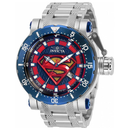 Invicta Men's Automatic Watch - DC Comics Superman Silver Tone Bracelet | 32180 ,
