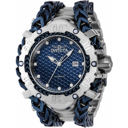 Invicta Men's Automatic Watch - Gladiator Blue Dial Two Tone Steel Bracelet | 36882 ,