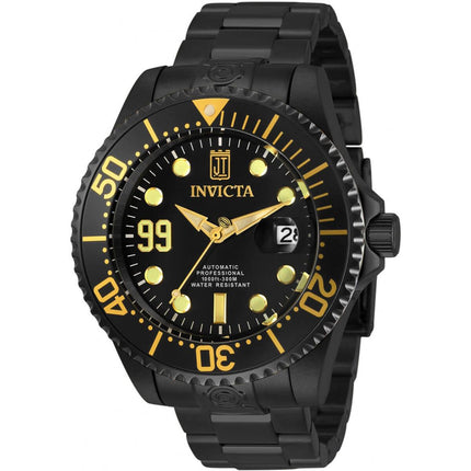 Invicta Men's Automatic Watch - Jason Taylor Black Dial Bracelet | 30196 ,