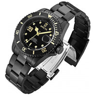 Invicta Men's Automatic Watch - Jason Taylor Black Stainless Steel Bracelet | 30199 ,