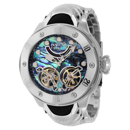 Invicta Men's Automatic Watch - Kraken Abalone Dial Black, Silver Bracelet | 39715 ,