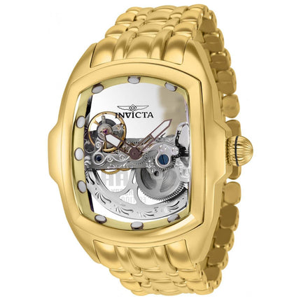 Invicta Men's Automatic Watch - Lupah Skeleton Dial Yellow Gold Bracelet | 36421 ,