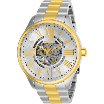 Invicta Men's Automatic Watch - Objet D Art Skeleton Dial Two Tone Bracelet | 27557 ,