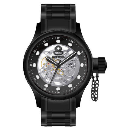 Invicta Men's Automatic Watch - Pro Diver Black and Skeleton Dial Strap | 39920 ,