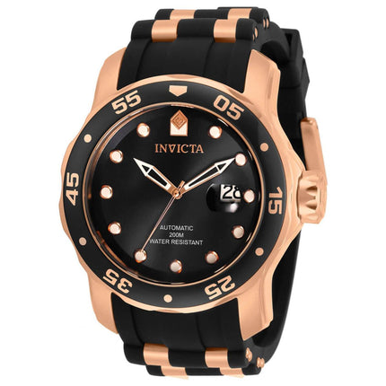Invicta Men's Automatic Watch - Pro Diver Black Dial Rotating Bezel | 33340 ,