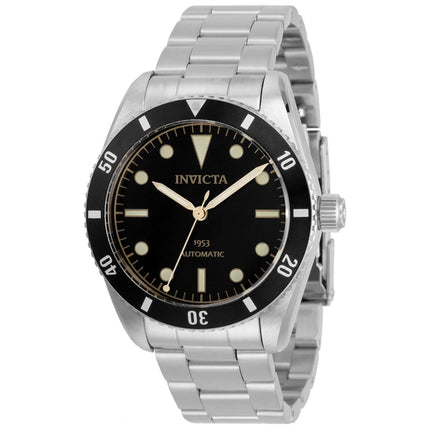 Invicta Men's Automatic Watch - Pro Diver Black dial Stainless Steel Bracelet | 31290 ,