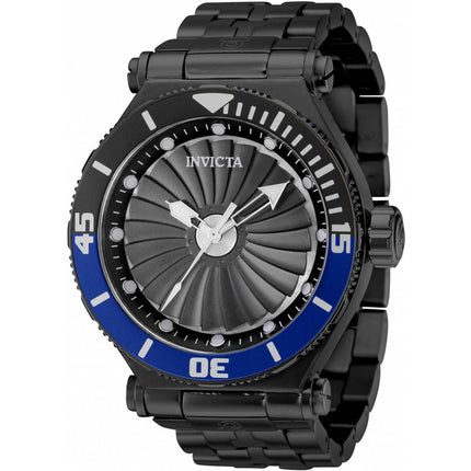 Invicta Men's Automatic Watch - Pro Diver Black Dial Stainless Steel Bracelet | 37936 ,