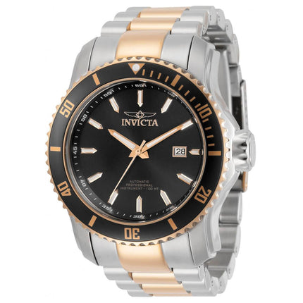 Invicta Men's Automatic Watch - Pro Diver Black Dial Two Tone Bracelet | 30559 ,