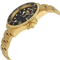 Invicta Men's Automatic Watch - Pro Diver Black Dial Yellow Gold Bracelet | 28948 ,