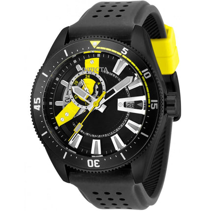 Invicta Men's Automatic Watch - Pro Diver Black Rubber Strap Rotating Bezel | 33513 ,