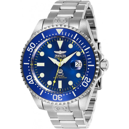 Invicta Men's Automatic Watch - Pro Diver Blue Dial Bracelet | 27611 ,