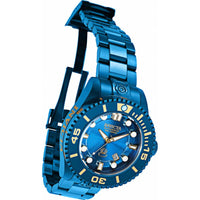 Invicta Men's Automatic Watch - Pro Diver Blue dial Stainless Steel Bracelet | 34179 ,