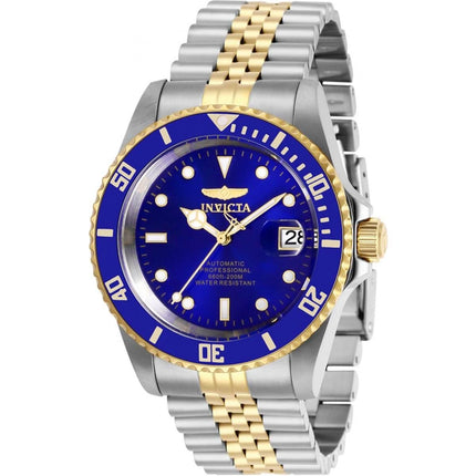 Invicta Men's Automatic Watch - Pro Diver Blue Dial Two Tone Bracelet | 29182 ,
