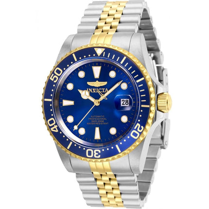 Invicta Men's Automatic Watch - Pro Diver Blue Dial Two Tone Bracelet | 30093 ,
