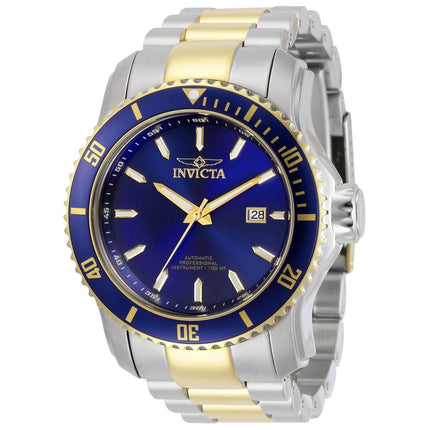 Invicta Men's Automatic Watch - Pro Diver Blue Dial Two Tone Bracelet | 30557 ,