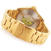 Invicta Men's Automatic Watch - Pro Diver Blue Dial Yellow Gold Bracelet | 27307 ,