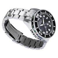 Invicta Men's Automatic Watch - Pro Diver Charcoal Dial Silver Tone Bracelet | 20176 ,