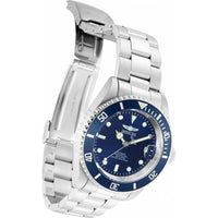 Invicta Men's Automatic Watch - Pro Diver Date Navy Blue Dial SS Bracelet | 35691 ,