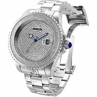 Invicta Men's Automatic Watch - Pro Diver Diamond Pave Dial Steel Bracelet | 29244 ,