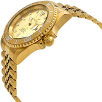 Invicta Men's Automatic Watch - Pro Diver Gold Tone Dial Bracelet | 30096 ,