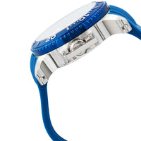 Invicta Men's Automatic Watch - Pro Diver Open Heart Dial Blue Rubber Strap | 36111 ,