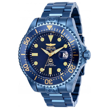 Invicta Men's Automatic Watch - Pro Diver Rotating Bezel Blue Dial Bracelet | 27751 ,