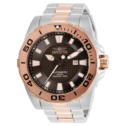 Invicta Men's Automatic Watch - Pro Diver Rotating Bezel Two Tone Bracelet | 30513 ,