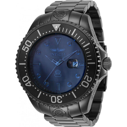 Invicta Men's Automatic Watch - Pro Diver Stainless Steel Bracelet Blue Dial | 33424 ,