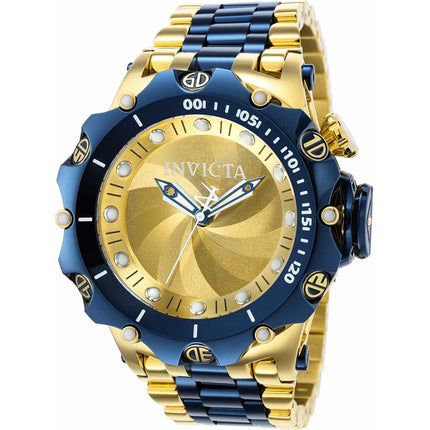 Invicta Men's Automatic Watch - Reserve Venom Gold Tone Skeleton Dial Bracelet | 36661 ,