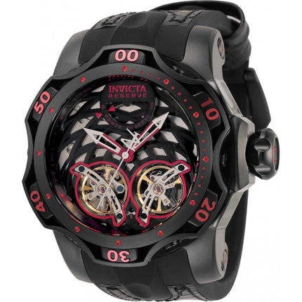 Invicta Men's Automatic Watch - Reserve Venom Power Reserve Black Strap | 34474 ,