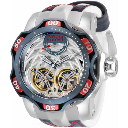 Invicta Men's Automatic Watch - Reserve Venom White and Blue Strap Dive | 34470 ,