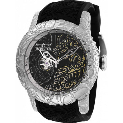 Invicta Men's Automatic Watch - S1 Rally Black Dial Rubber Strap | 26429 ,