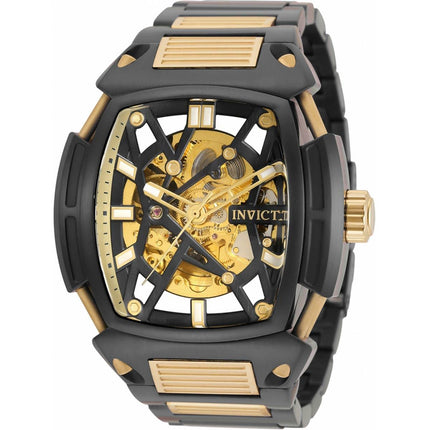 Invicta Men's Automatic Watch - S1 Rally Diablo Black and Gold Skeleton Dial | 34636 ,