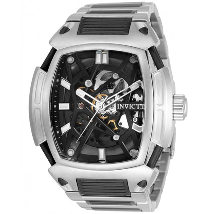 Invicta Men's Automatic Watch - S1 Rally Diablo Black Skeleton Dial Bracelet | 34632 ,