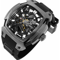 Invicta Men's Automatic Watch - S1 Rally Diablo Black Skeleton Dial Strap | 34631 ,