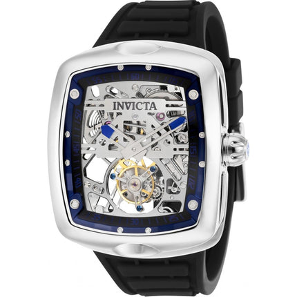 Invicta Men's Automatic Watch - S1 Rally Diablo Skeleton Dial Rubber Strap | 35279 ,