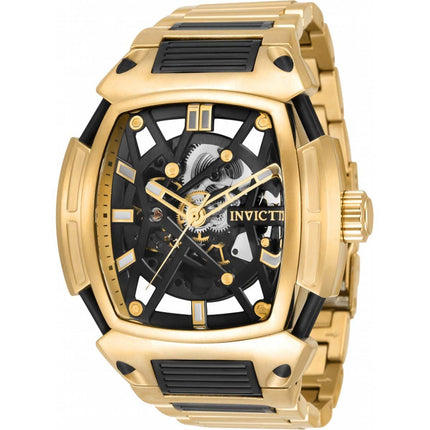 Invicta Men's Automatic Watch - S1 Rally Diablo Skeleton Dial Two Tone Steel | 34633 ,