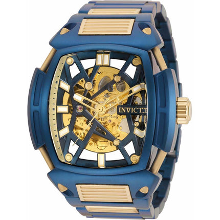 Invicta Men's Automatic Watch - S1 Rally Diablo Skeleton Dial Two Tone Steel | 34637 ,