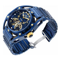 Invicta Men's Automatic Watch - S1 Rally Open Heart Dial Blue Steel Bracelet | 36092 ,