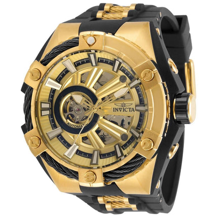 Invicta Men's Automatic Watch - S1 Rally Semi Skeleton Dial Strap | 28857 ,