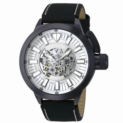 Invicta Men's Automatic Watch - Signature Corduba Black Leather Strap | 7138 ,