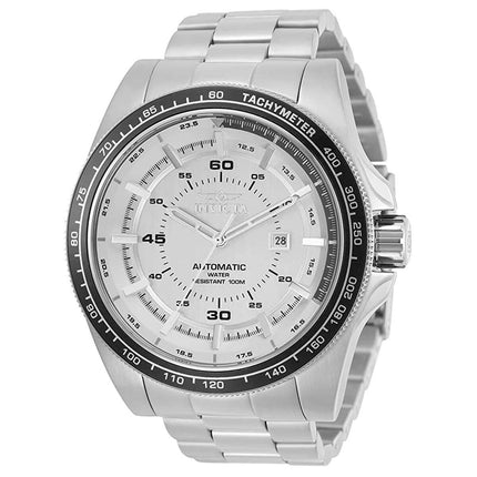 Invicta Men's Automatic Watch - Speedway Silver Tone Dial Bracelet | 30517 ,