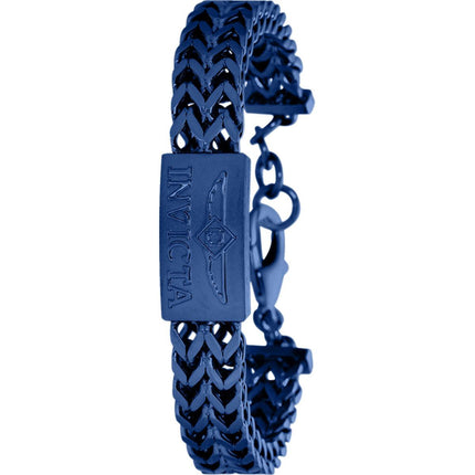 Invicta Men's Bracelet - Elements 234mm Band Length Dark Blue Woven Links | 39622 ,