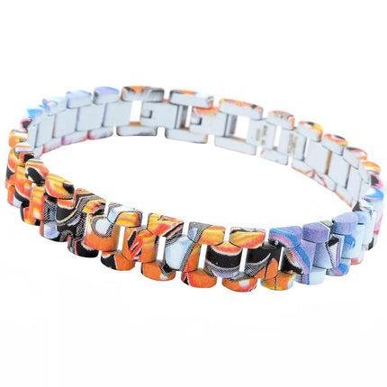 Invicta Men's Bracelet - Elements Hydroplated Panther Stainless Steel | 36224 ,