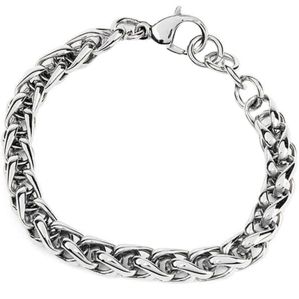 Invicta Men's Bracelet - Elements Silver Stainless Steel Lobster Claw Clasp | 33985 ,